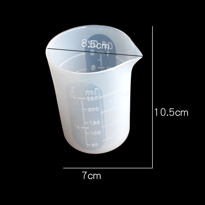 250ML Silicone measuring cup S - Jewelry Making Degree recension och pris