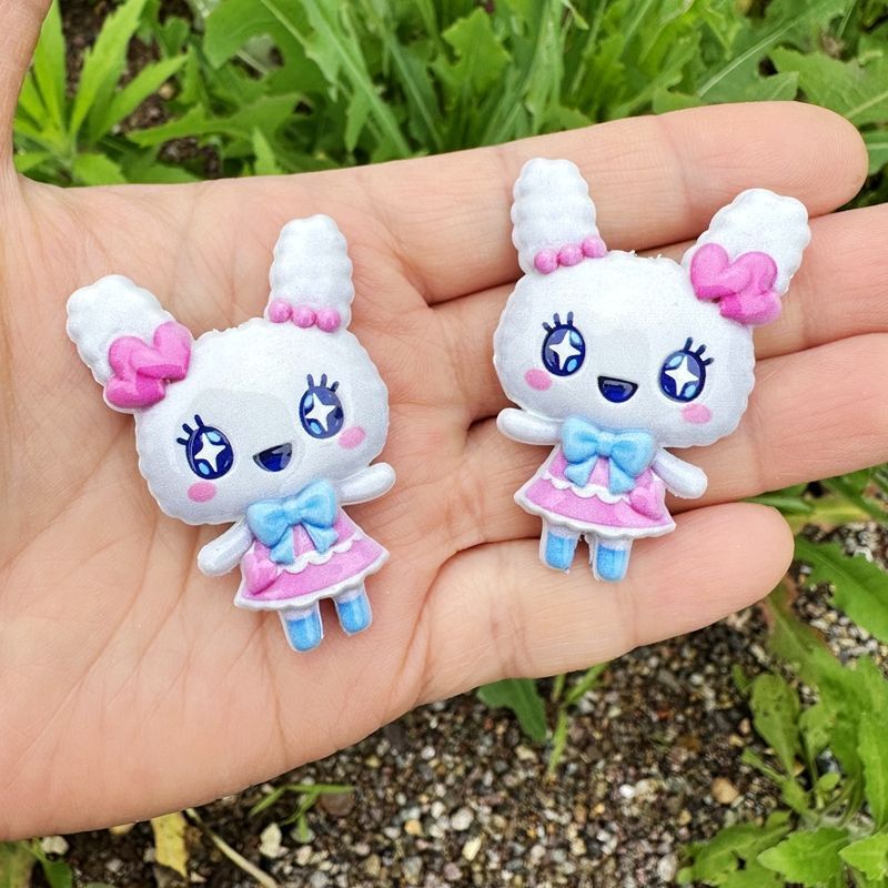 45mm Cartoon Tamagotchi double - Jewelry Making Parts recension och pris
