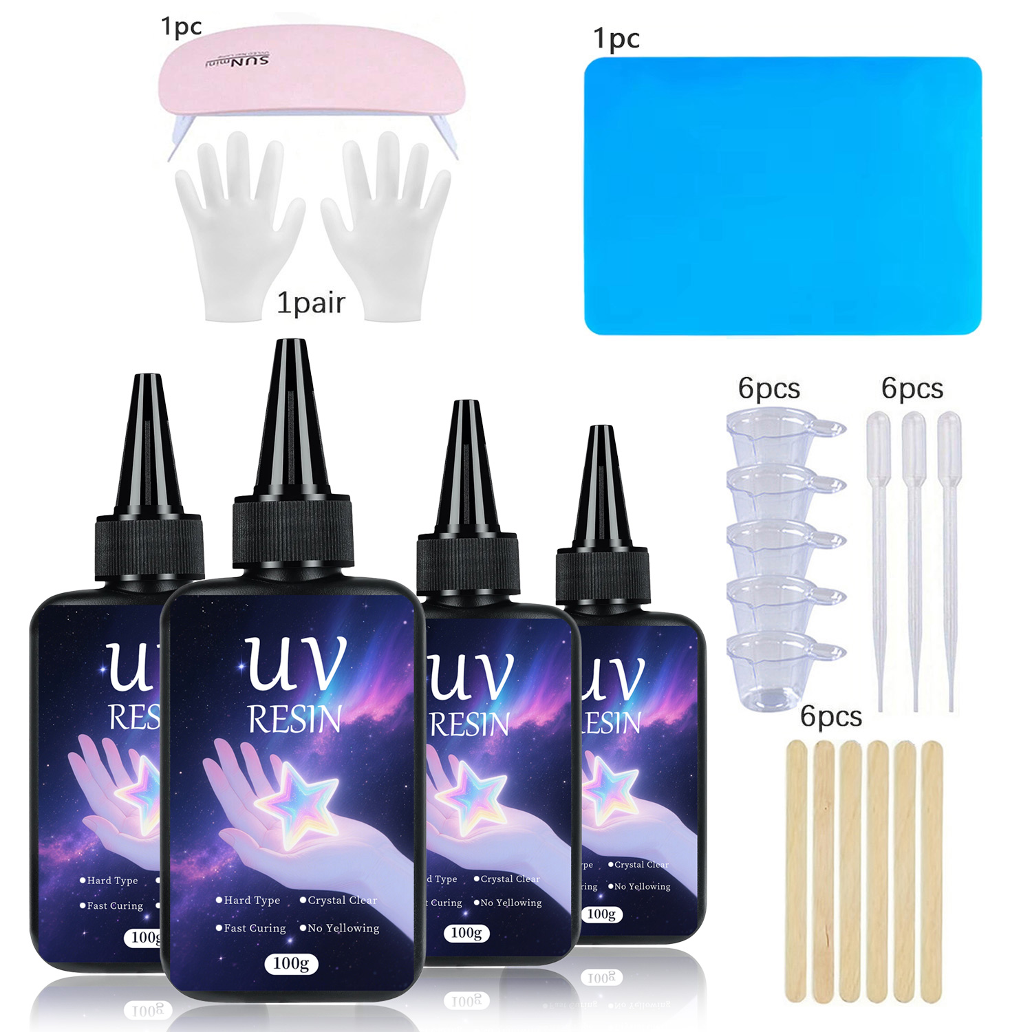 UV Resin kit with Casting Tool - Jewelry Making For Beginners recension och pris