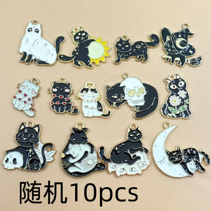 10pcs Original Alloy Enamel Bl - Jewelry Making Necklaces recension och pris