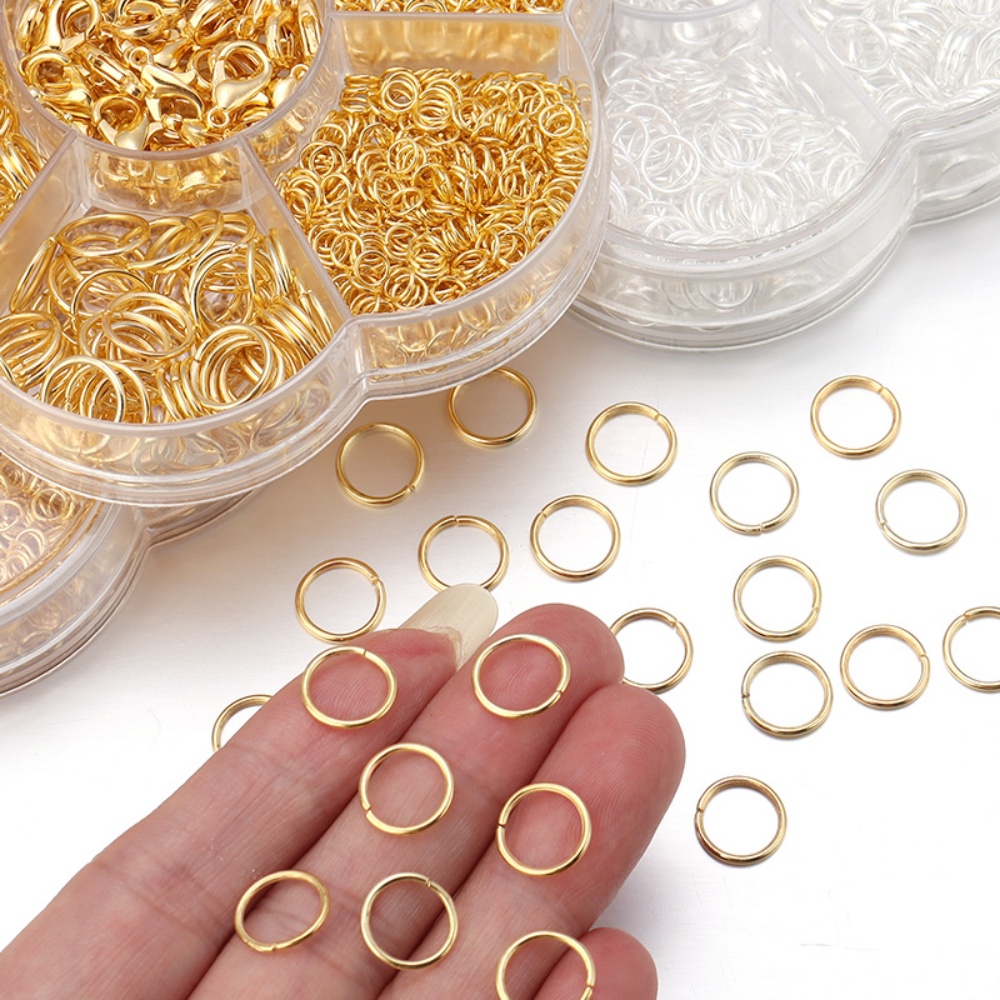 1 Box Jump Rings DIY Jewelry F - Jewelry Making For Beginners recension och pris