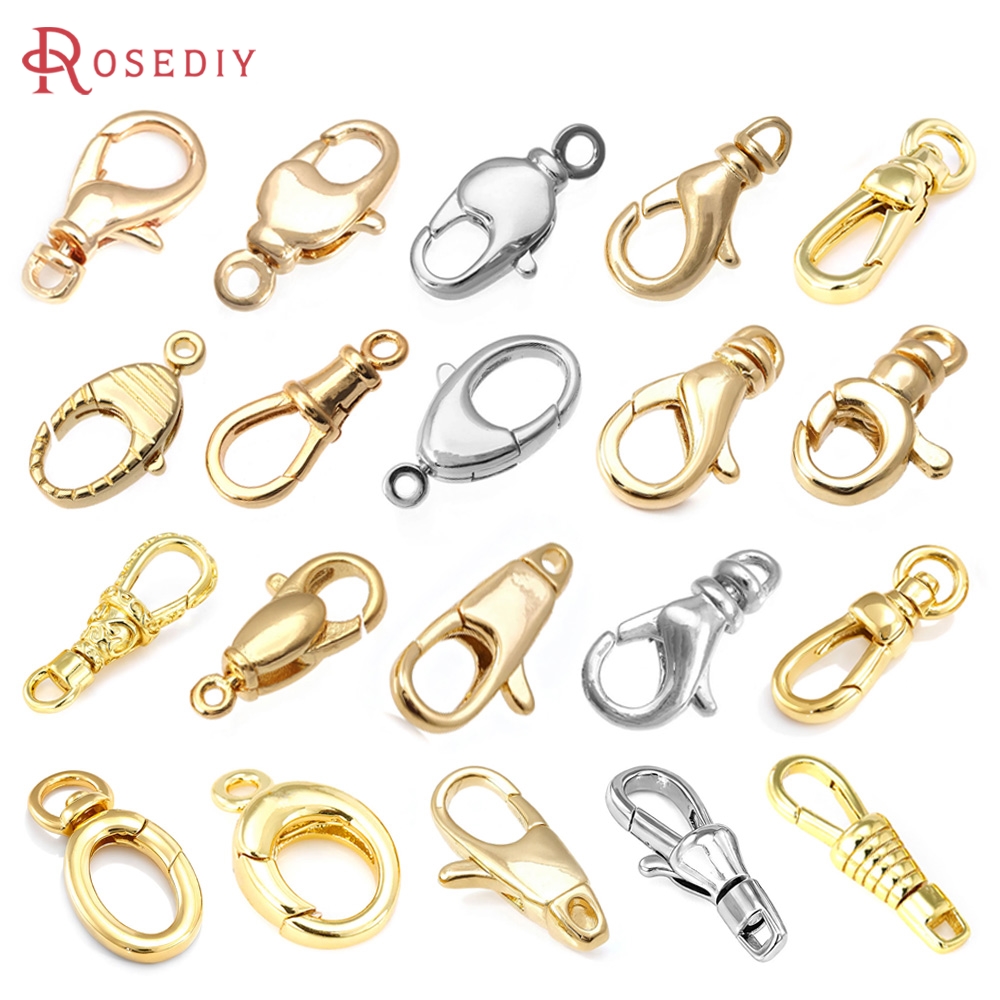 18K Gold Color Brass Rotatable - Jewelry Making Necklaces recension och pris