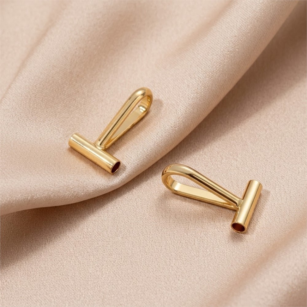 2pcs 14K Brass Vertical Pin to - Jewelry Making Necklaces recension och pris