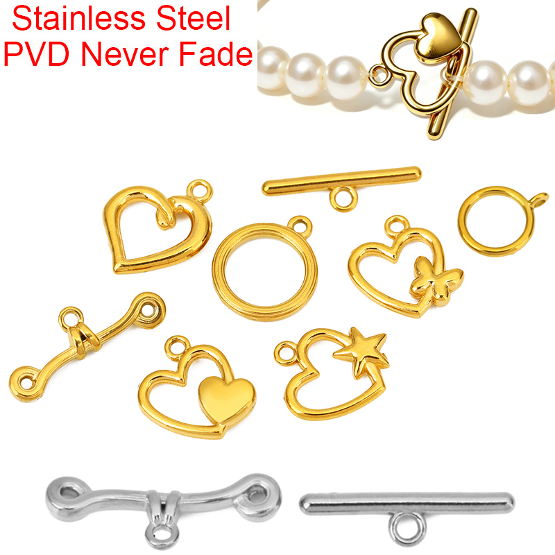 5sets PVD Never Fade Stainless - Jewelry Making Metals recension och pris