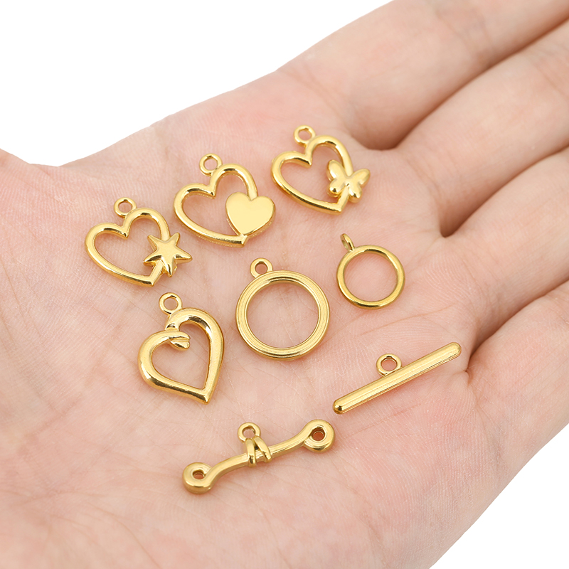 5sets PVD Never Fade Stainless - Jewelry Making Metals recension och pris