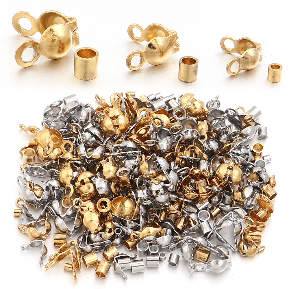 40-200pcs Stainless Steel Conn - Jewelry Making Equipment recension och pris