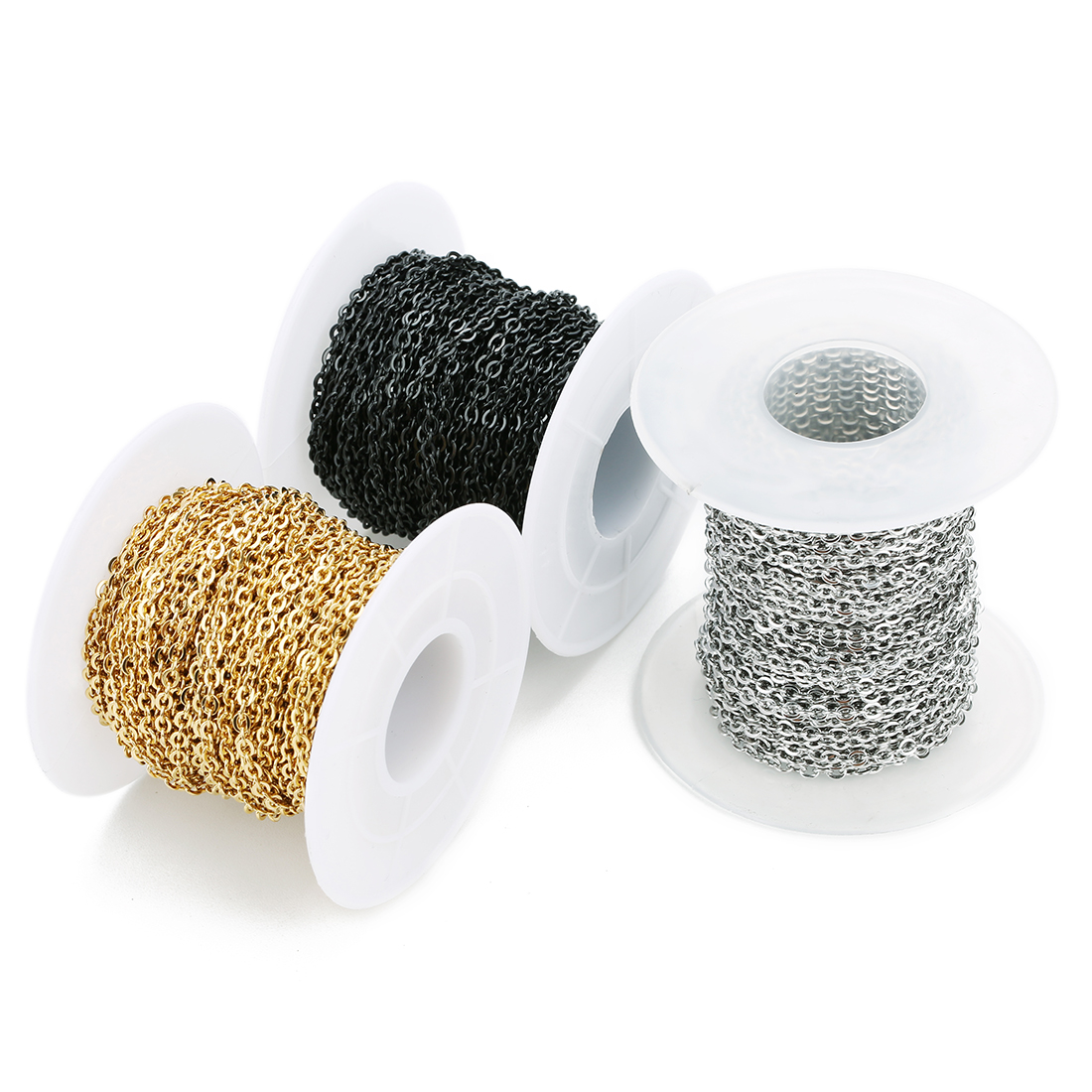 10Yards/roll 1/1.5/2/2.5/3mm S - Chain Roll Cable recension och pris