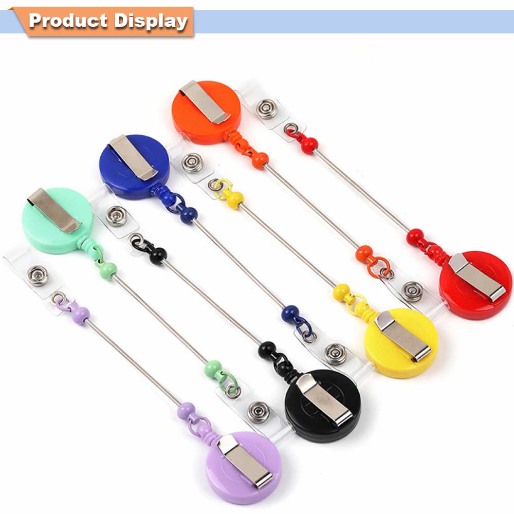 1-3 Pcs Beadable Badge Reels w - Jewelry Making Parts recension och pris