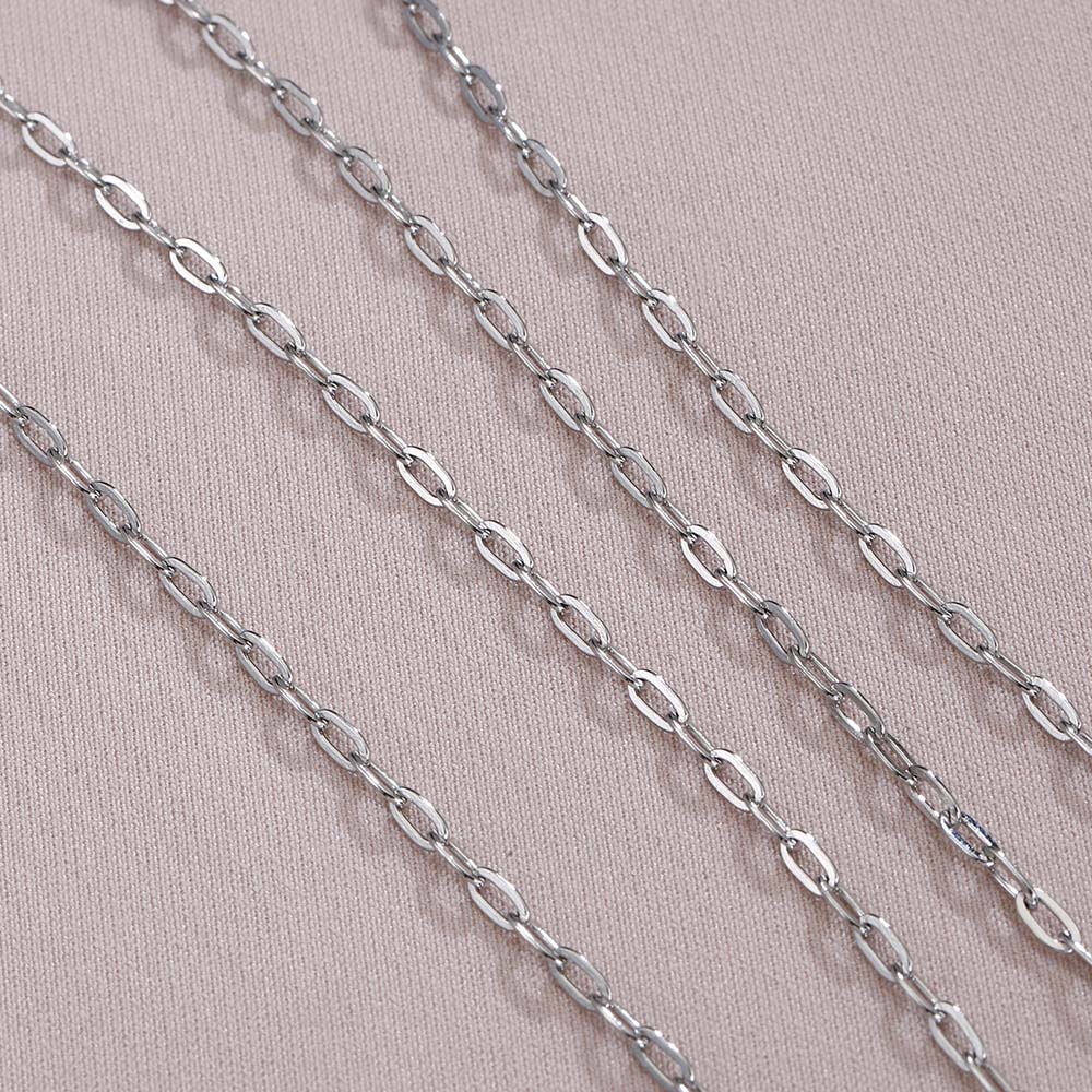 2M/Roll Stainless Steel 2x5mm  - Chain Roll Cable recension och pris