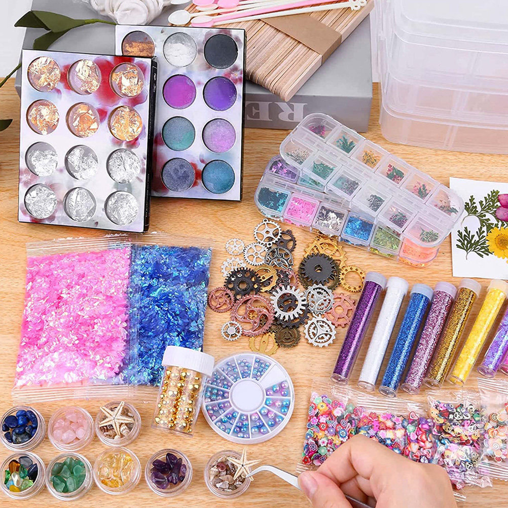 1Set Crystal Epoxy Resin Craft - Jewelry Making For Beginners recension och pris