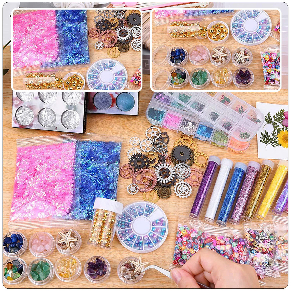 1Set Crystal Epoxy Resin Craft - Jewelry Making For Beginners recension och pris