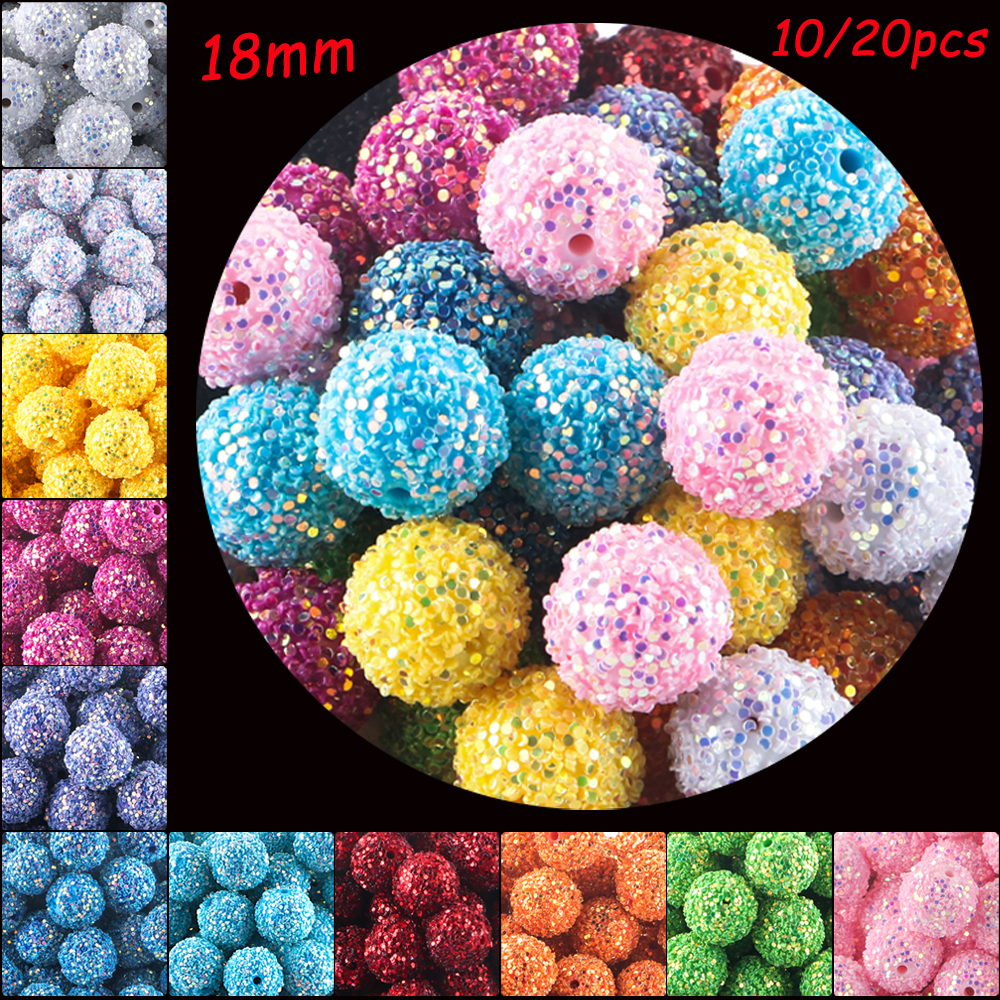 18/20MM Acrylic Round Bead Mer - Jewelry Making Process recension och pris